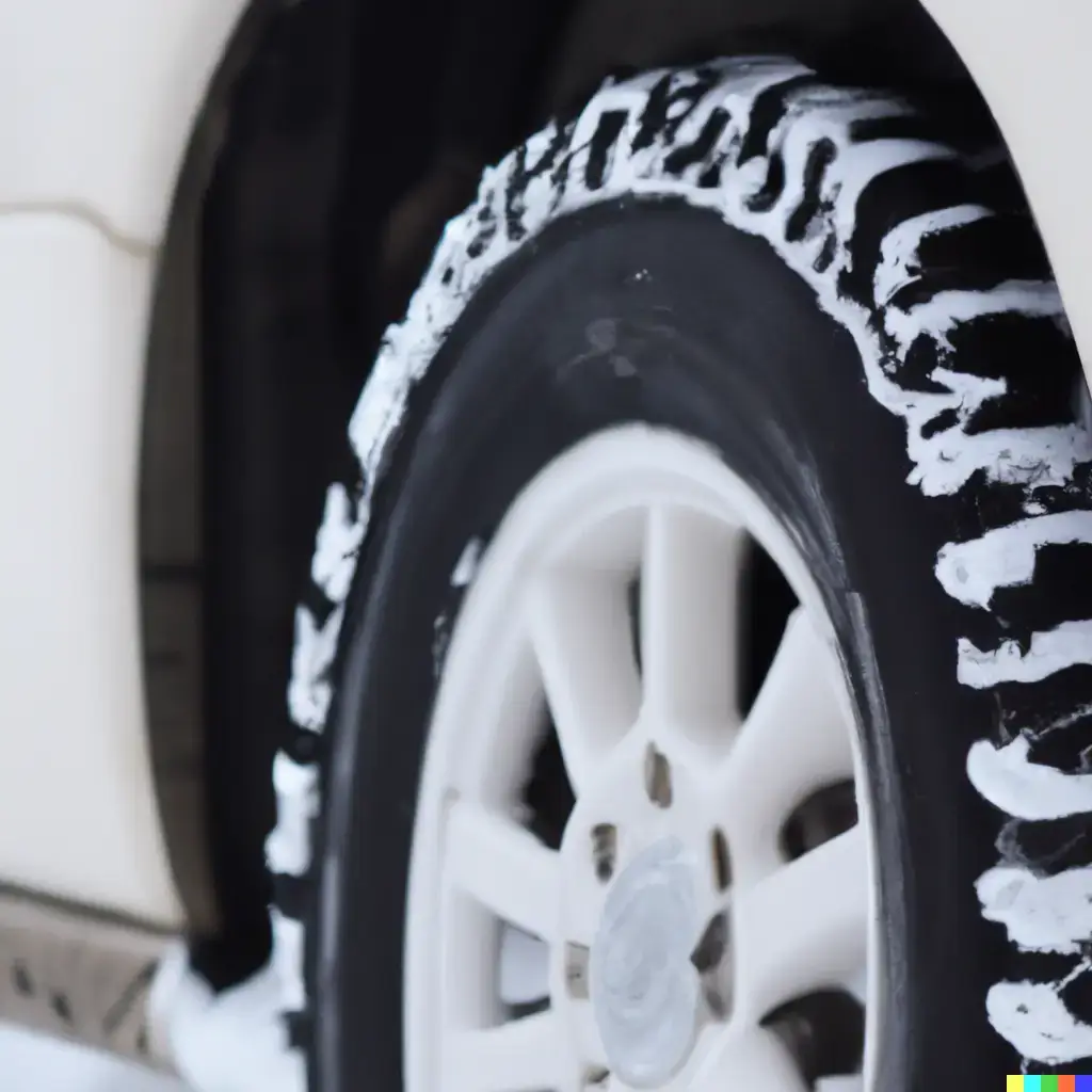 Studded Snow Tires Good Tread