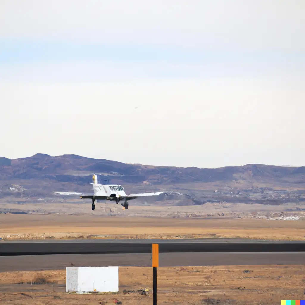 Pueblo Landing Air Strip Colorado