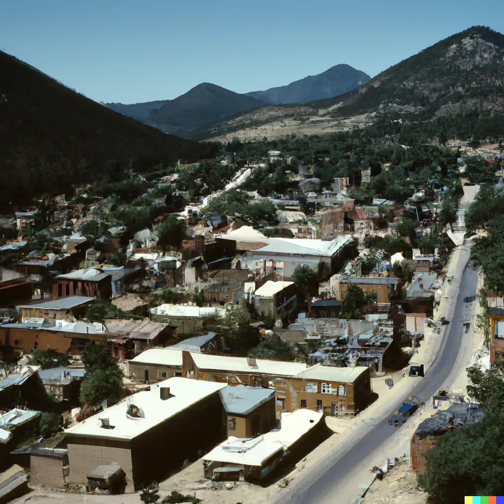 Mountains Rooftops In Durango Colorado