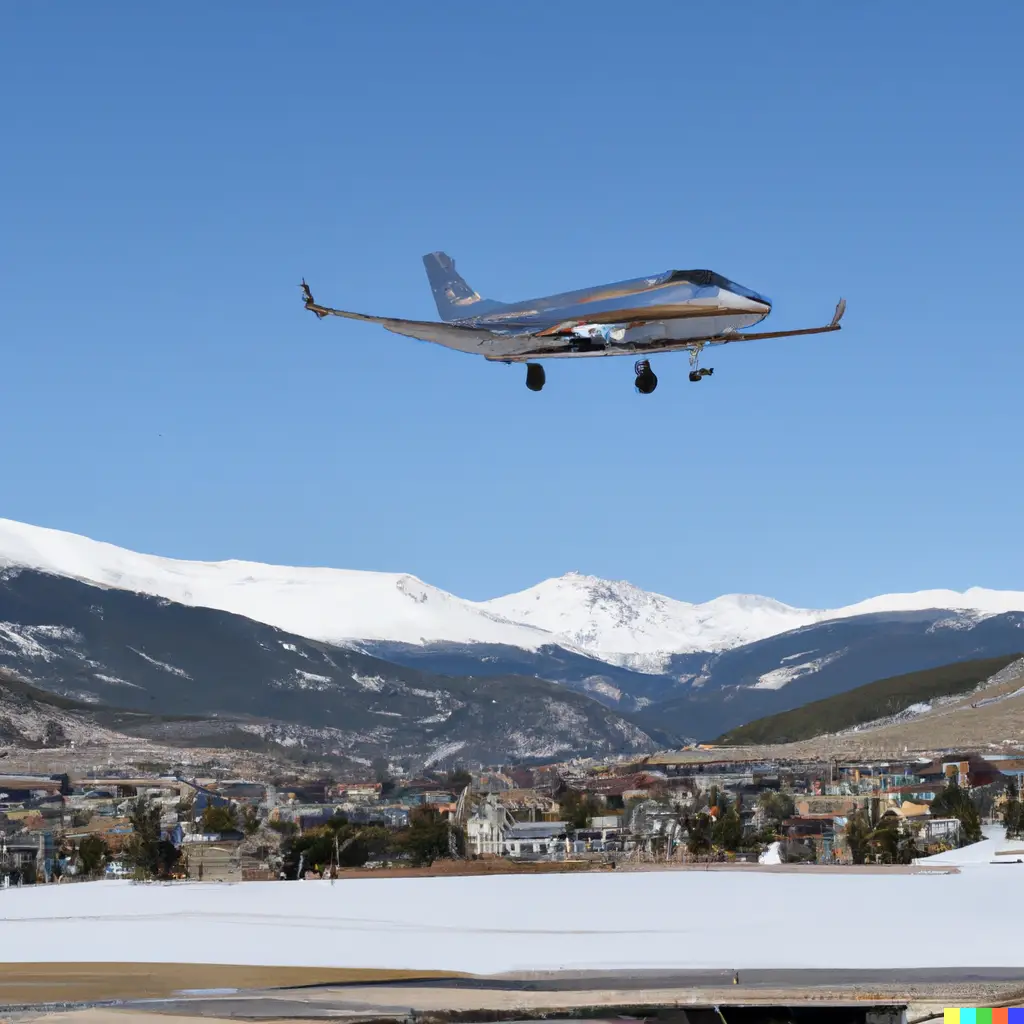Breck Private Plane Landing