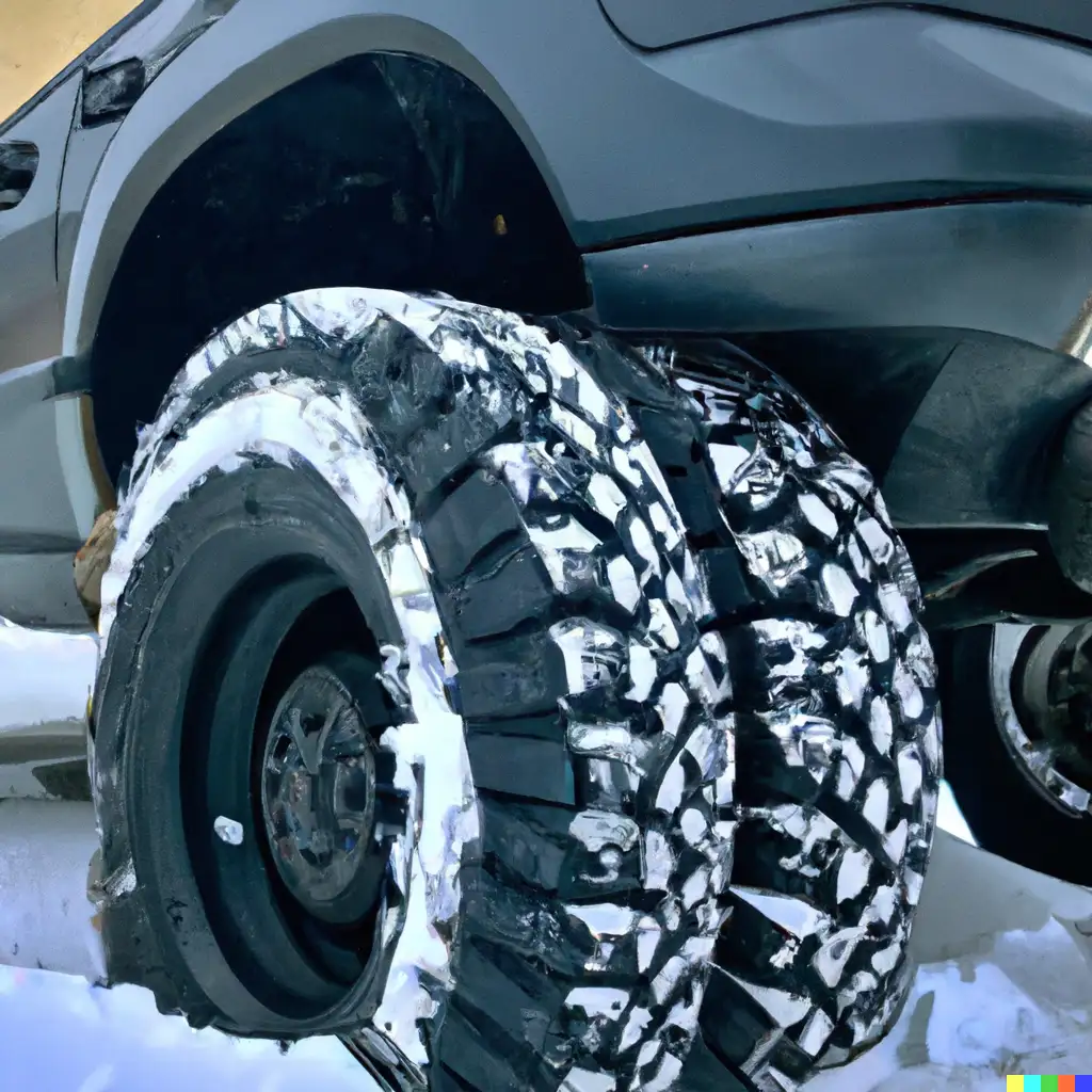 Dual Studded Tires Colorado