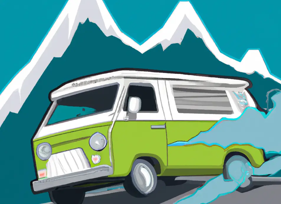 Winter Wagon Animated Laramie DIA Shuttle Van