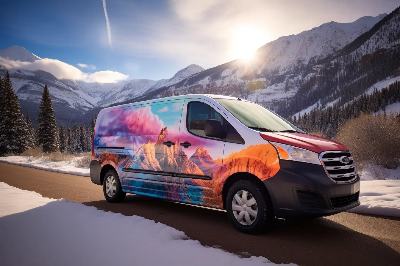 New Shuttle Van Going to Telluride